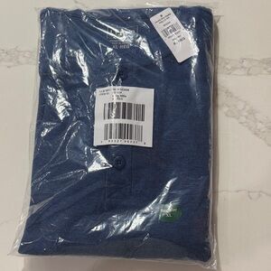 LL Bean NWT Waffle Henley xl